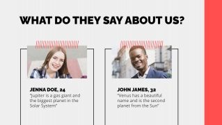 Mass Media Agency presentation template