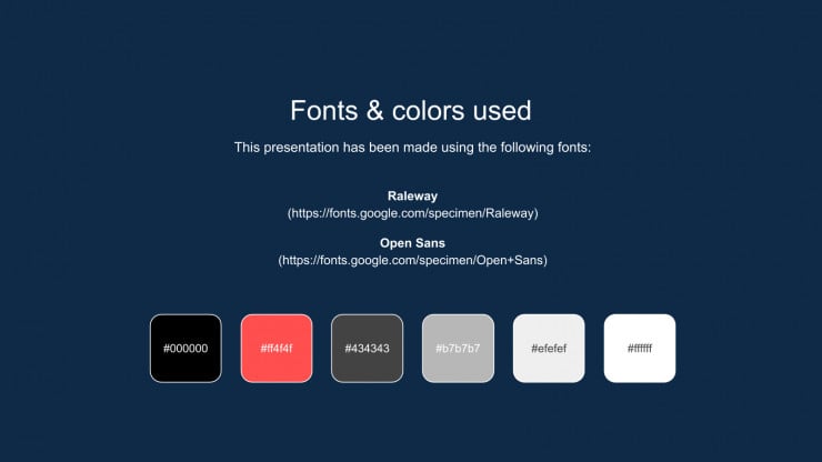 Mass Media Agency presentation template