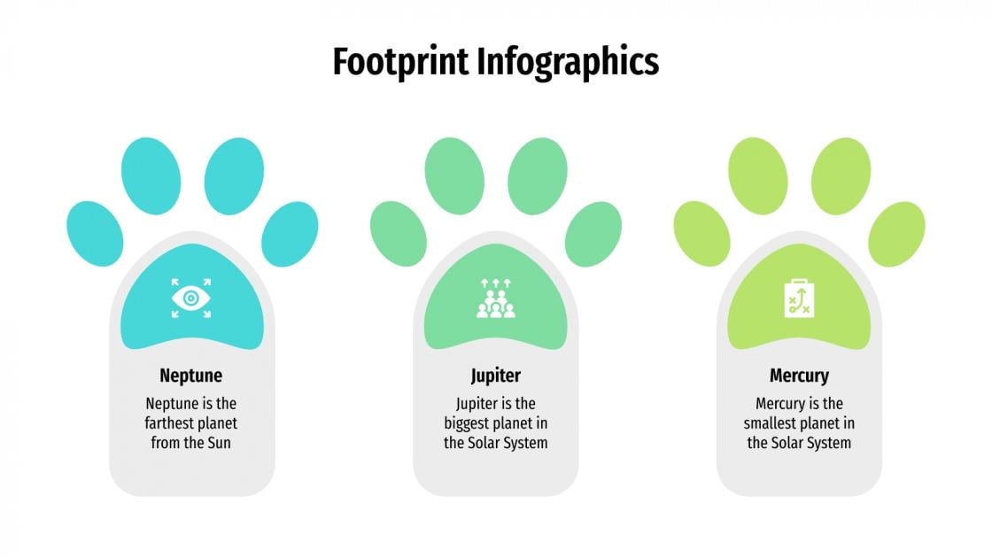 Footprint Infographics for Google Slides & PowerPoint