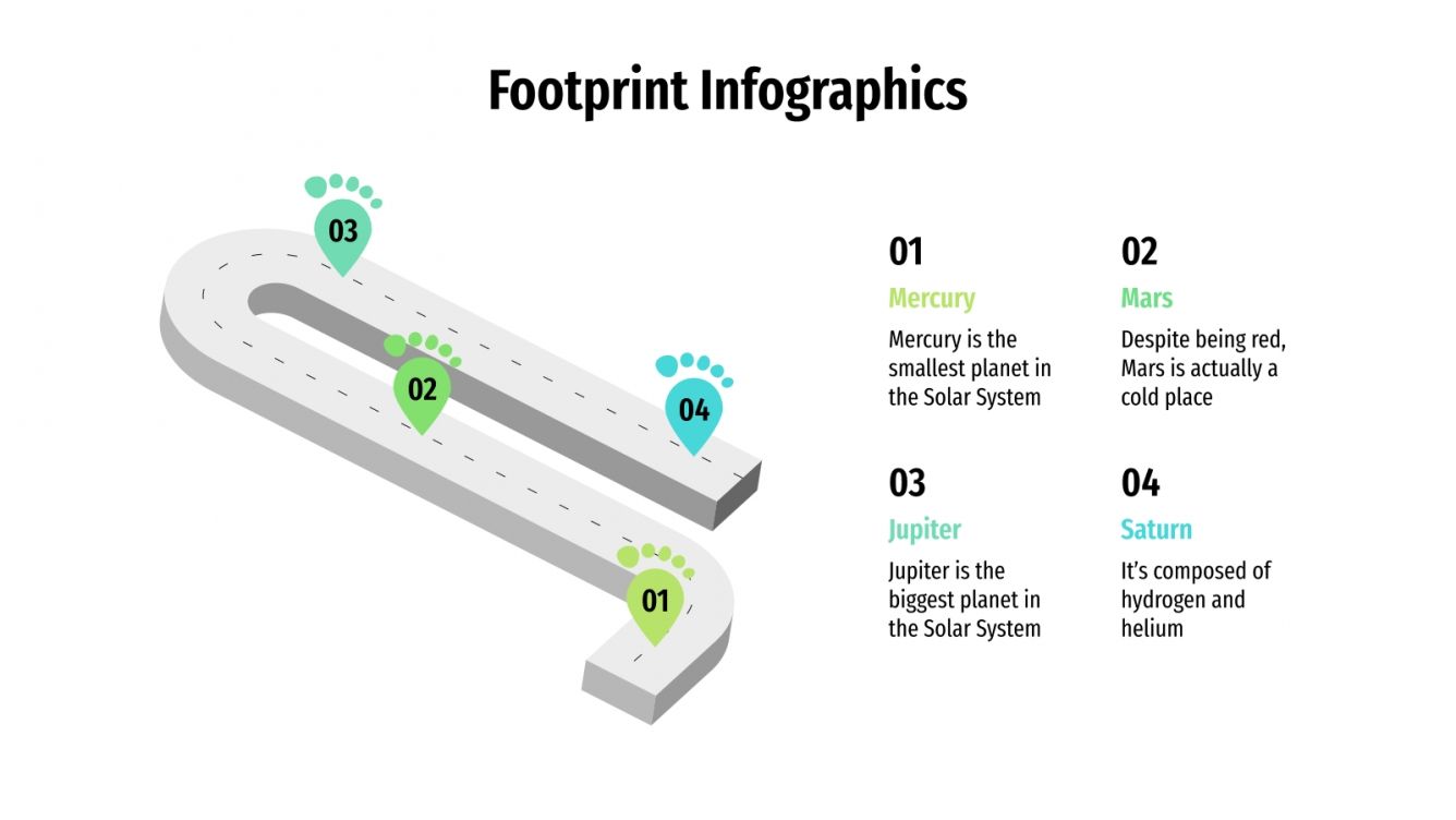 Footprint Infographics for Google Slides & PowerPoint