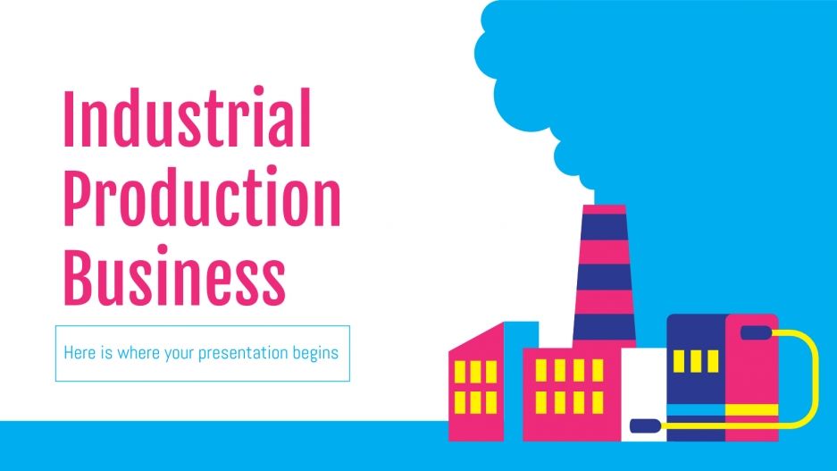 Industrial Production Business Plan Google Slides & PPT template