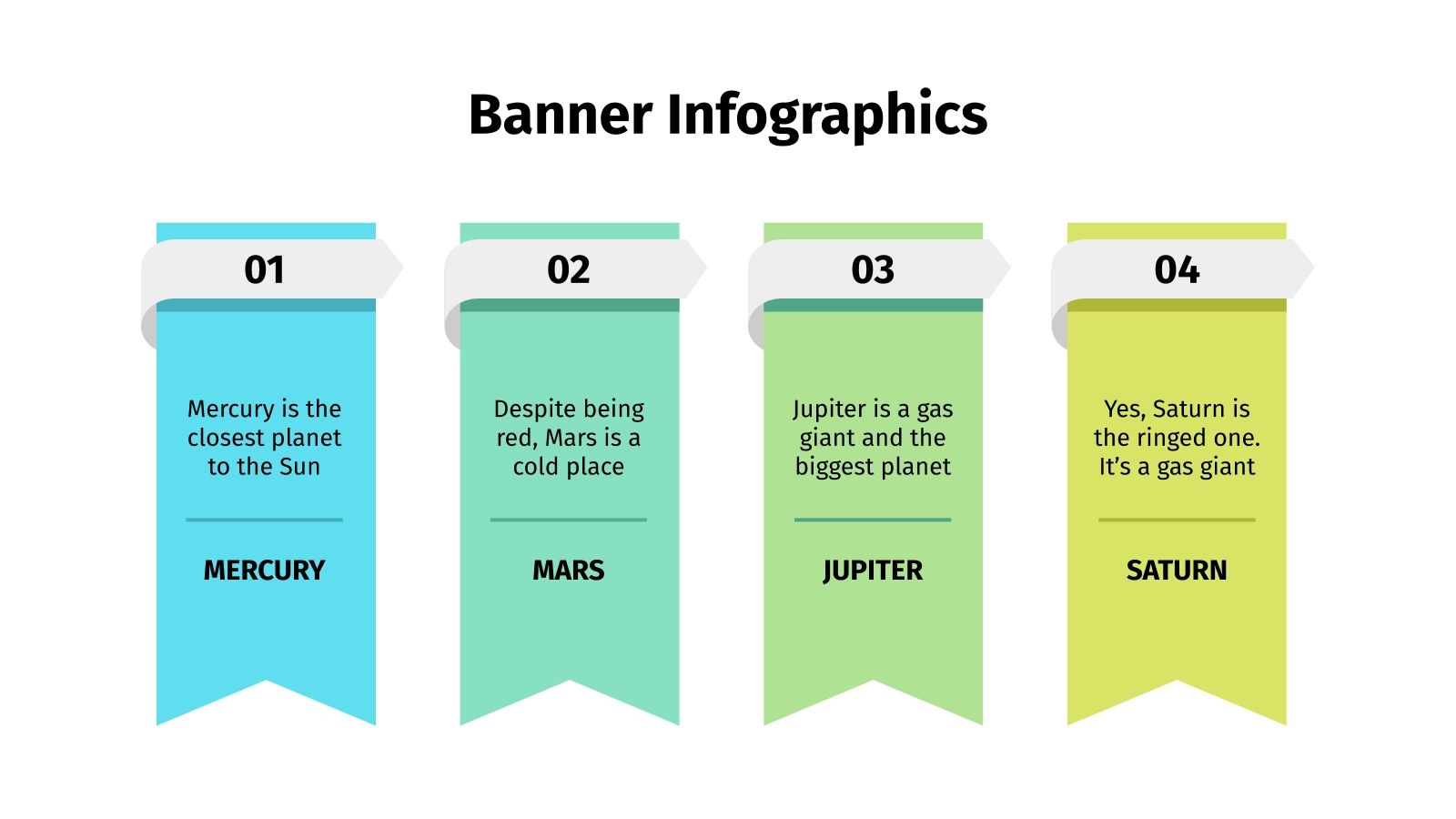Banner Infographics for Google Slides & PowerPoint