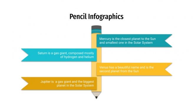 Pencil Infographics for Google Slides & PowerPoint