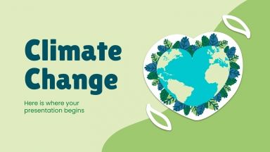 Climate Change presentation template