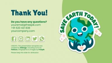 Climate Change presentation template