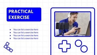 Atelier E-Sports : Modèles de présentation
