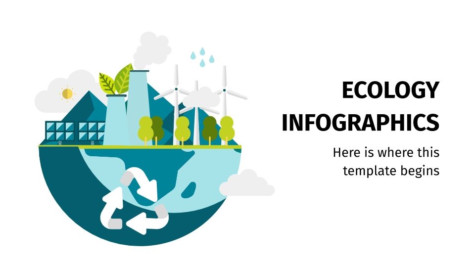Modèles gratuits Google Slides et PowerPoint sur l’environnement