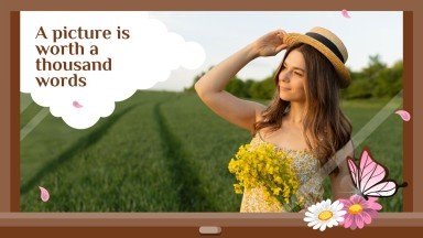 Cottagecore Vibes Marketing Plan presentation template 