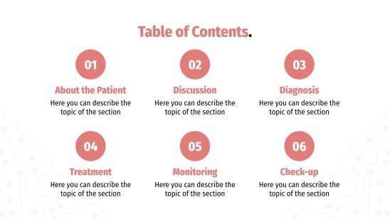 Clinical Case in Neurology presentation template 