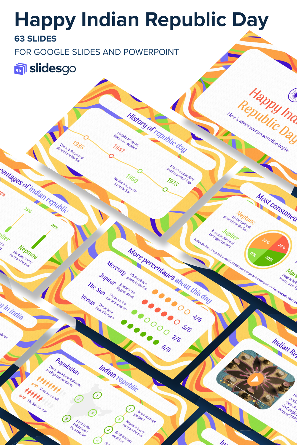 Happy Indian Republic Day | Google Slides & PowerPoint