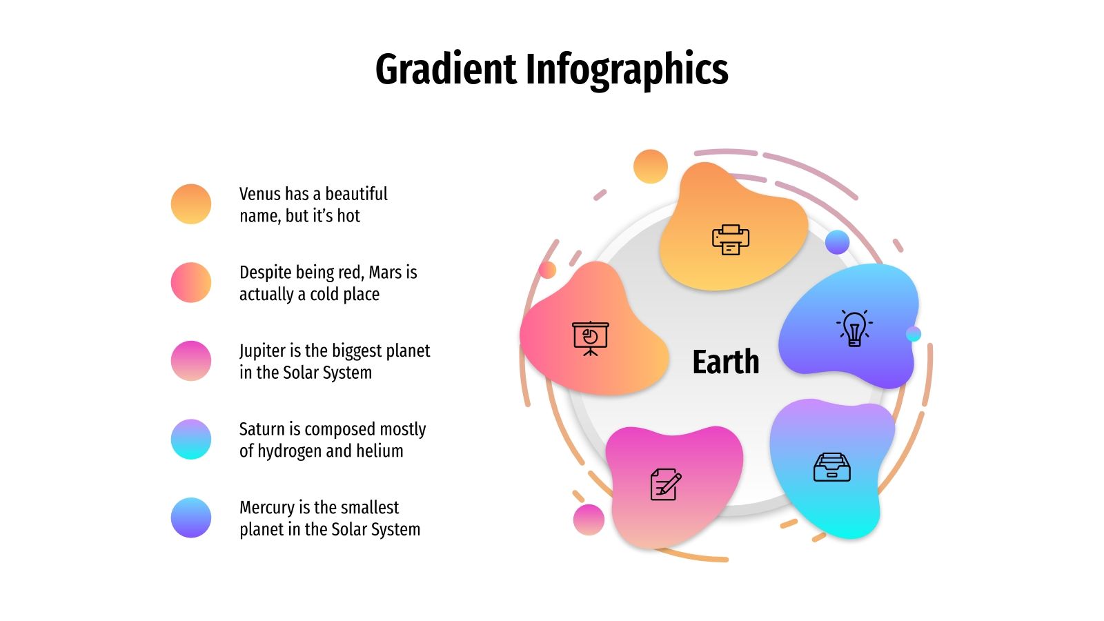 Gradient Infographics Google Slides and PowerPoint template