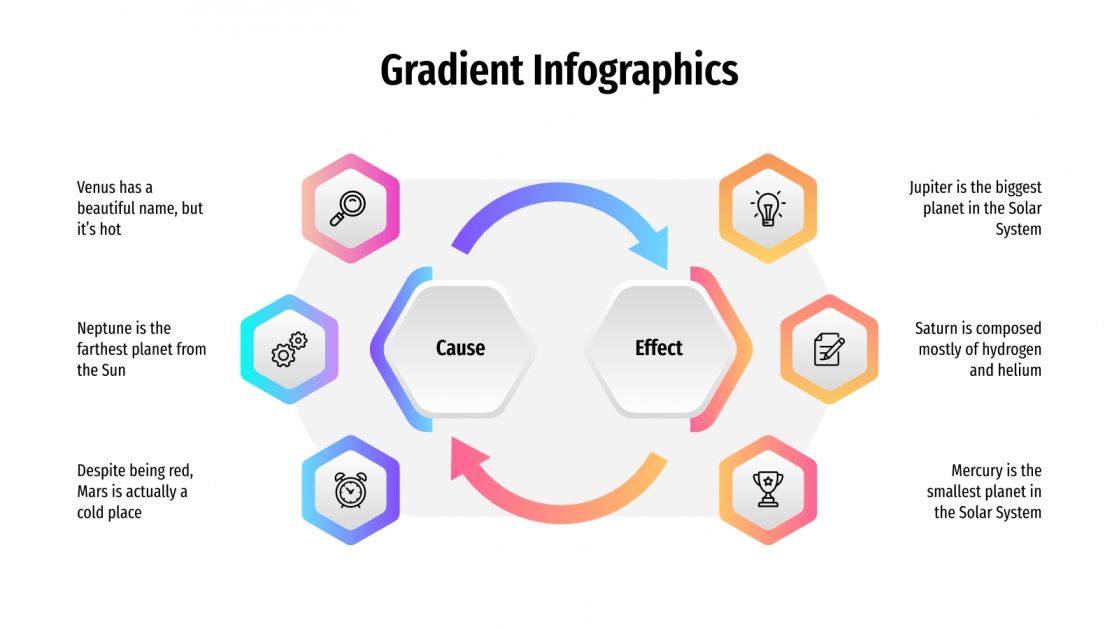 Gradient Infographics Google Slides and PowerPoint template