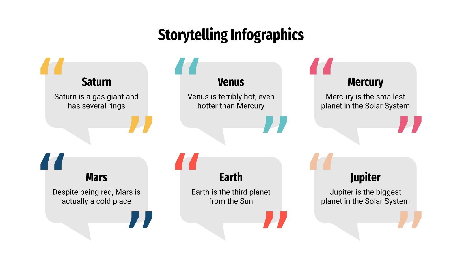 Storytelling Infographics | Google Slides & PPT template