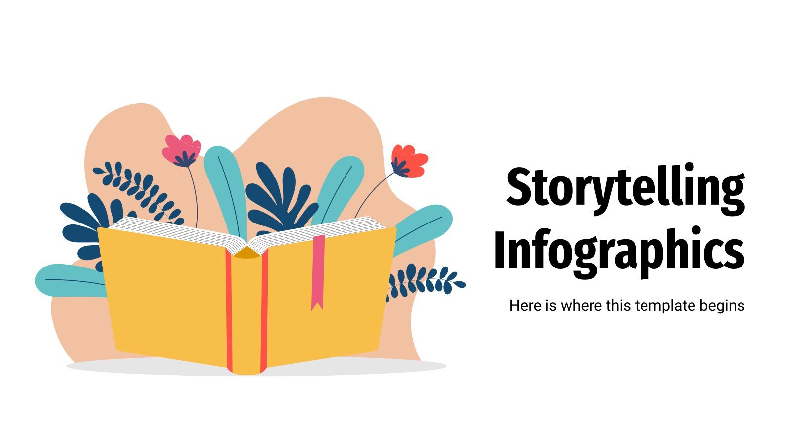 Infographies sur le storytelling Modèles de présentation