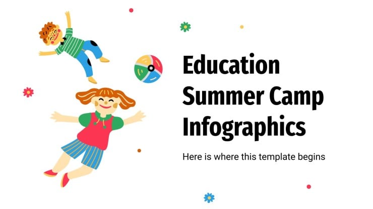 Education Summer Camp Infographics | Google Slides & PPT