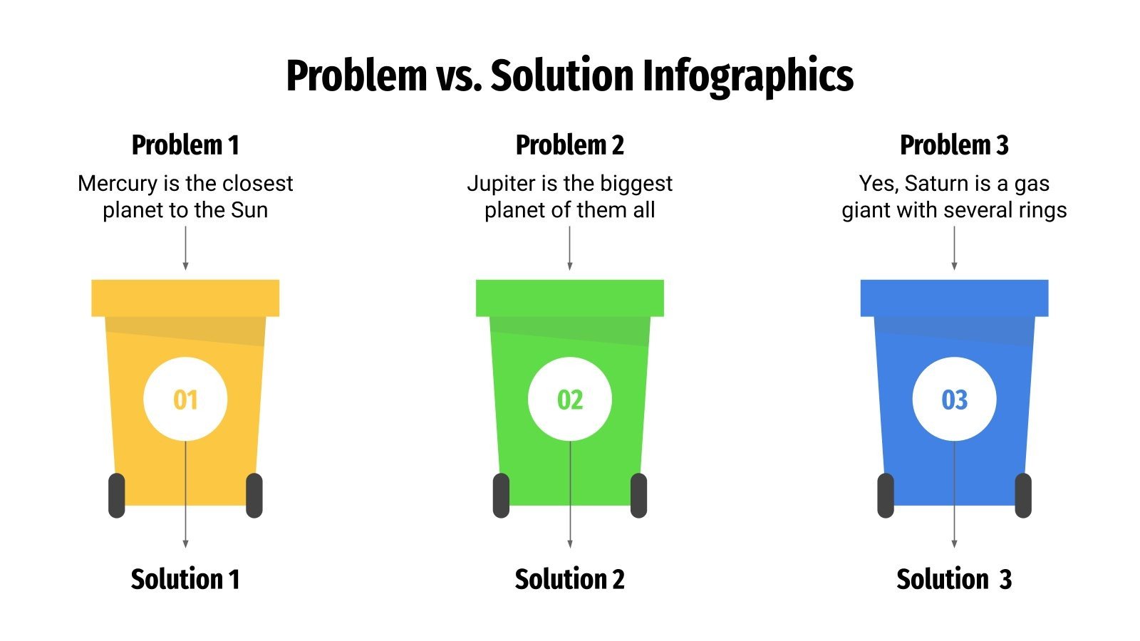 Problem vs. Solution Infographics | Google Slides & PPT
