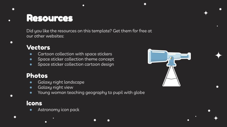 Science Subject for Elementary - 1st Grade: Earth/Space presentation template 