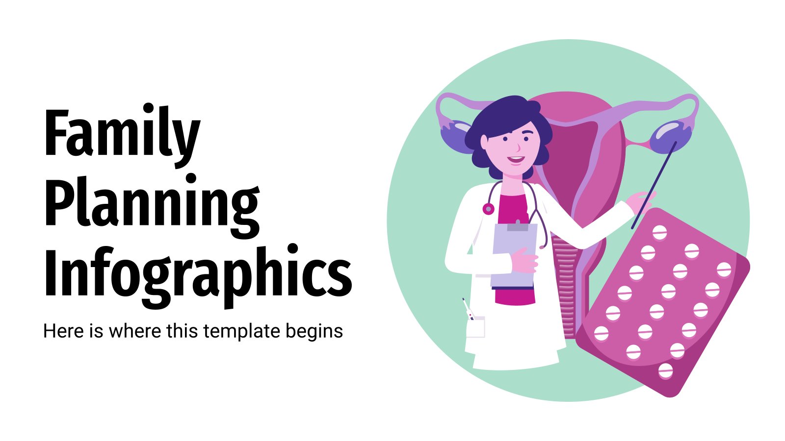 Family Planning Infographics Google Slides PowerPoint
