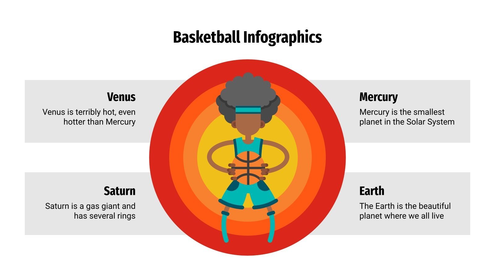 Basketball Infographics Google Slides & PowerPoint Template
