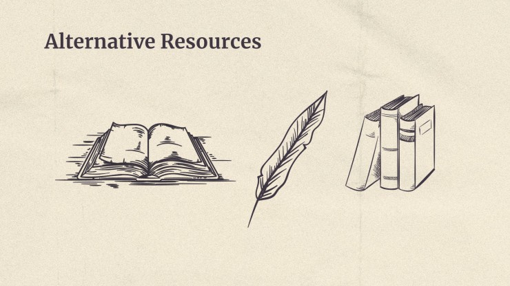 Writing History Thesis presentation template