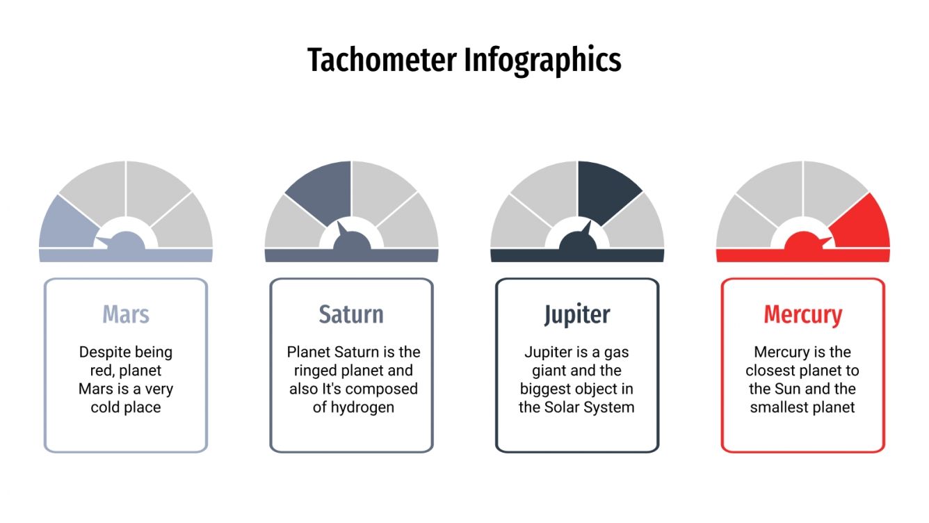 Tachometer Infographics Google Slides & PowerPoint template
