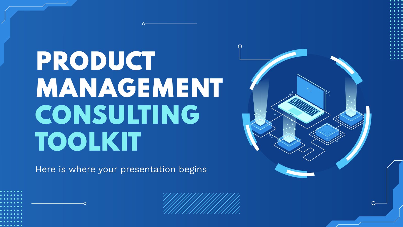 Product Management Consulting Toolkit presentation template 