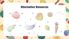 Atelier sur la nutrition et l’alimentation : Modèles de présentation