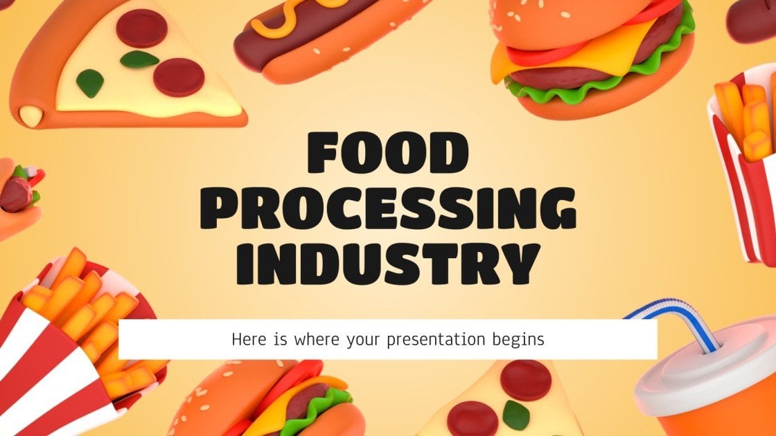 Food Processing Industry Google Slides & PowerPoint