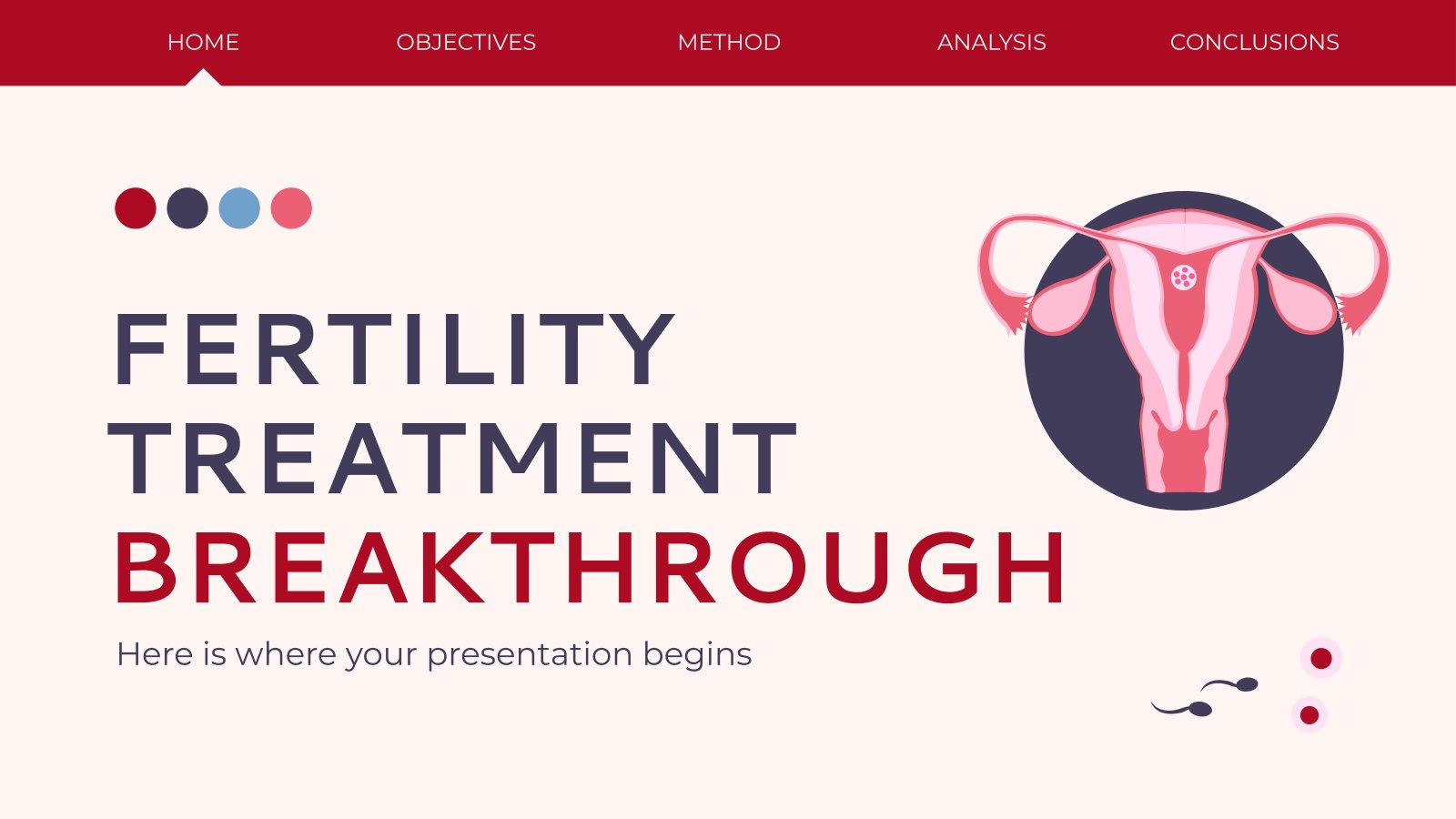 Fertility Treatment Breakthrough presentation template 