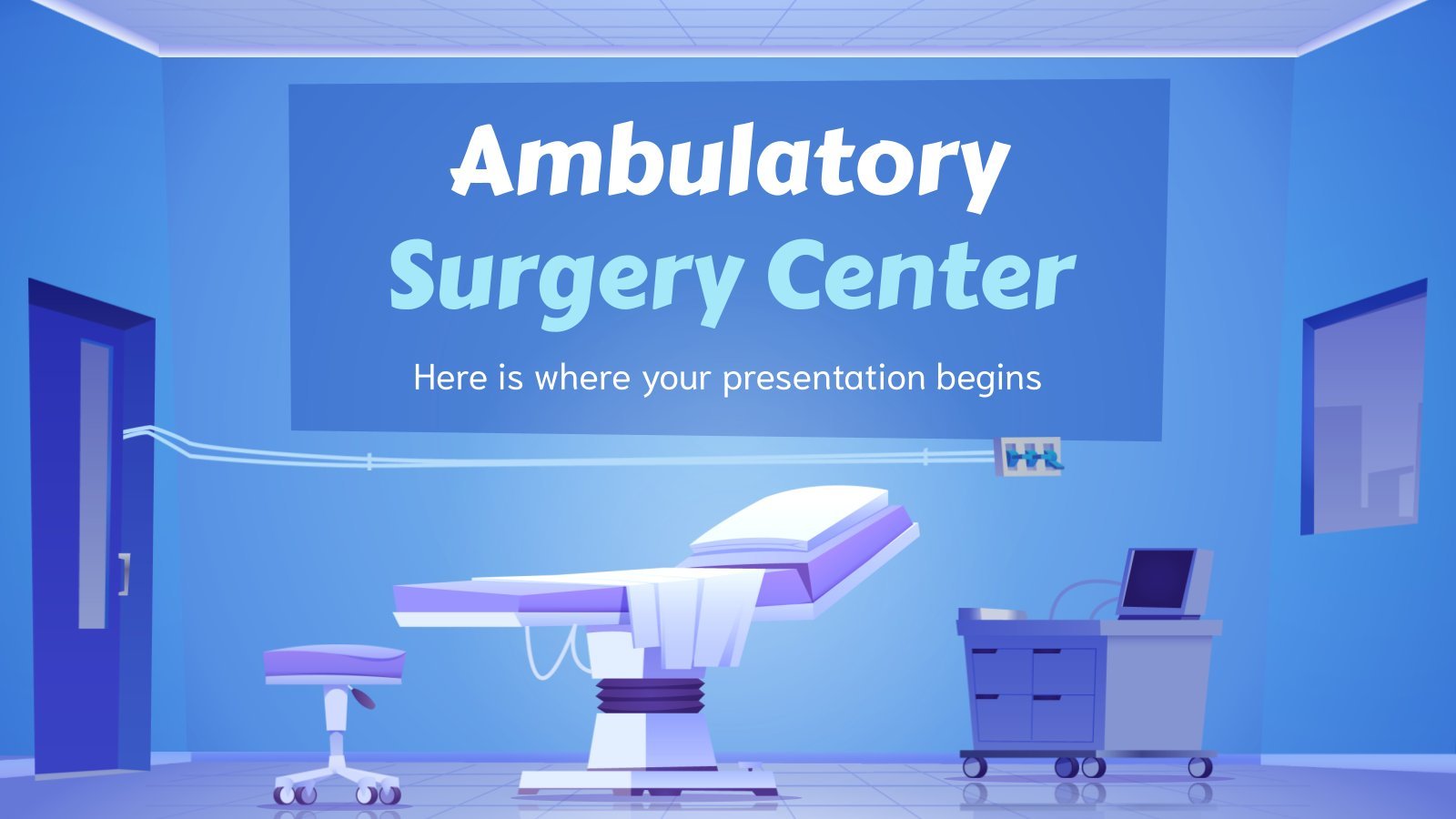 Ambulatory Surgery Center presentation template 