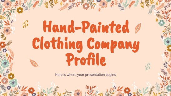 Free templates for Google Slides and PowerPoint about clothes