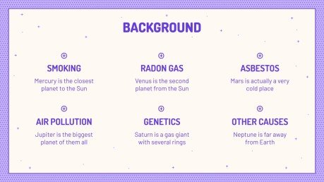 Lungs Cancer Breakthrough presentation template 