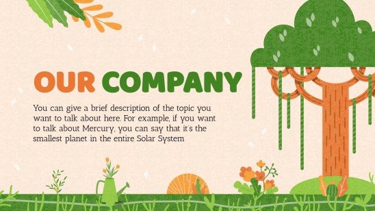 Botanical Garden MK Plan | Google Slides & PPT
