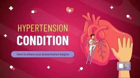 Hypertension Condition presentation template 