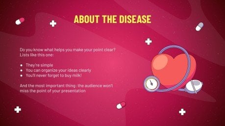 Hypertension Condition presentation template 