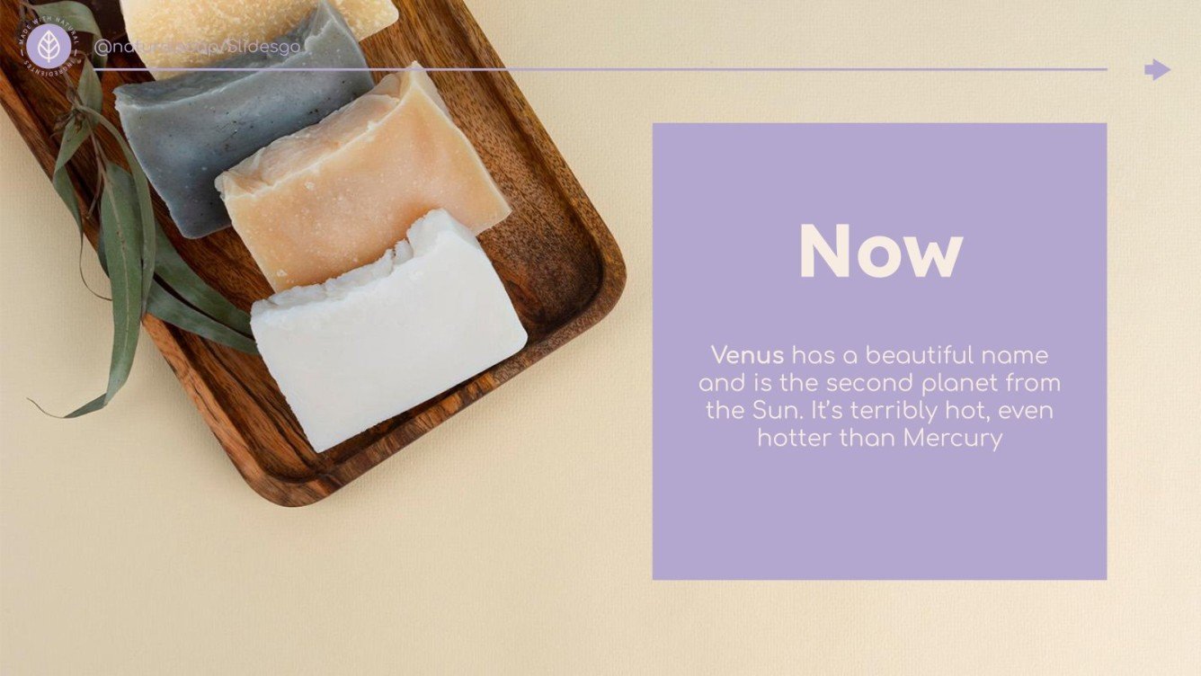 Natural Soap Online Business Project Proposal Google Slides