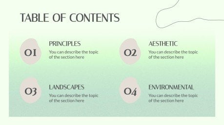 Architecture and Environmental Design Major for College presentation template 