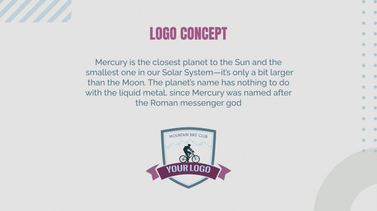 Sport Branding Guidelines presentation template