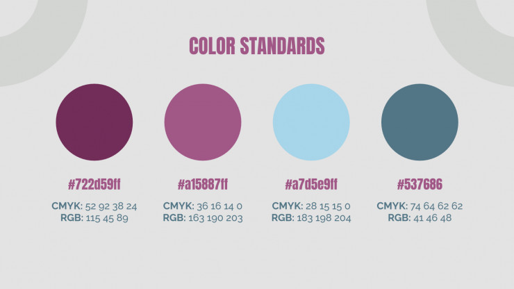 Sport Branding Guidelines presentation template