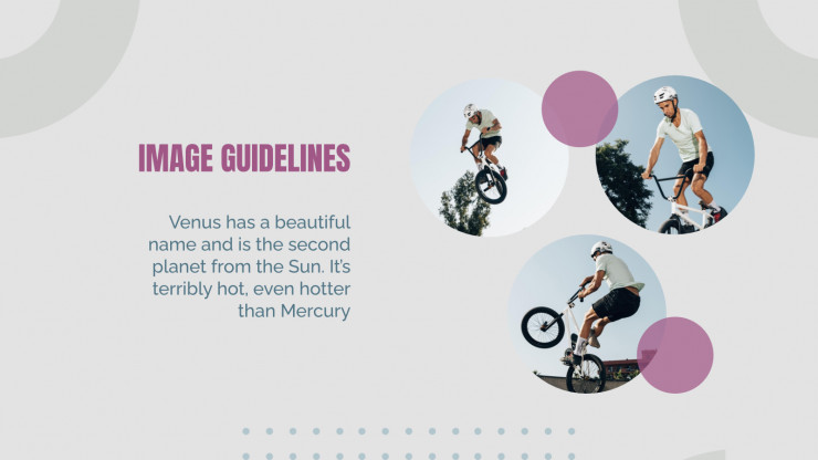 Sport Branding Guidelines presentation template