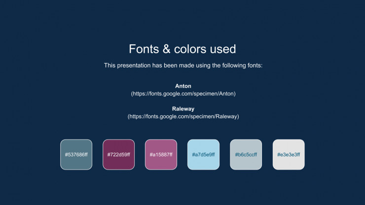 Sport Branding Guidelines presentation template