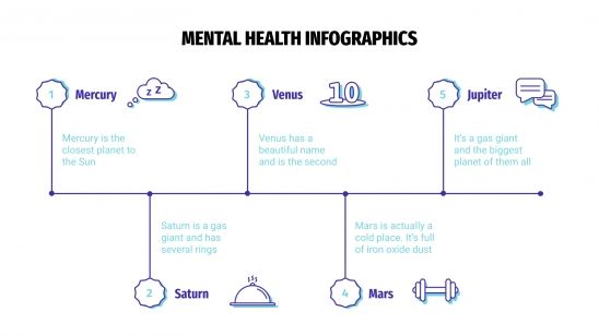 Mental Health Infographics presentation template