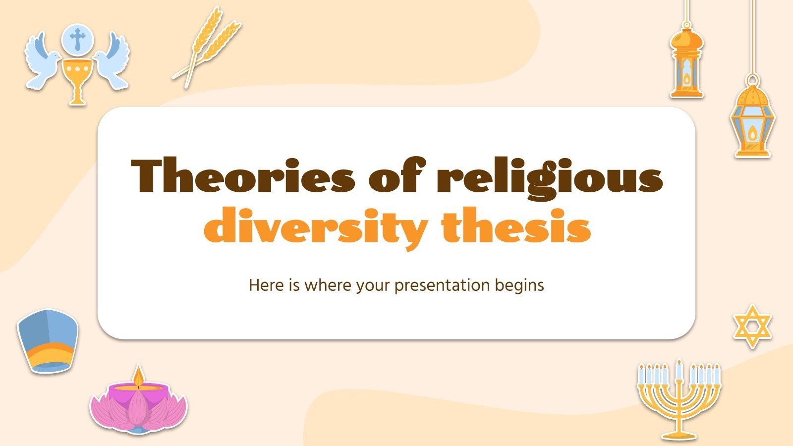 Theories of Religious Diversity Thesis | Google Slides & PPT