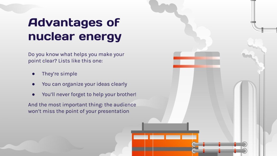 Nuclear Power Plant Pros & Cons Google Slides & PPT