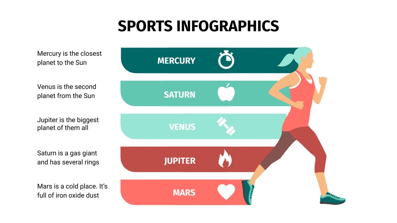 Free Sports Infographics for Google Slides and PowerPoint