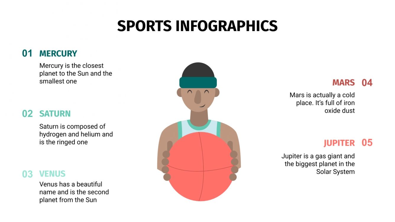 Free Sports Infographics for Google Slides and PowerPoint