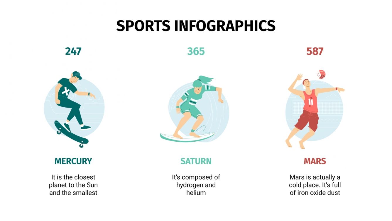 Free Sports Infographics for Google Slides and PowerPoint