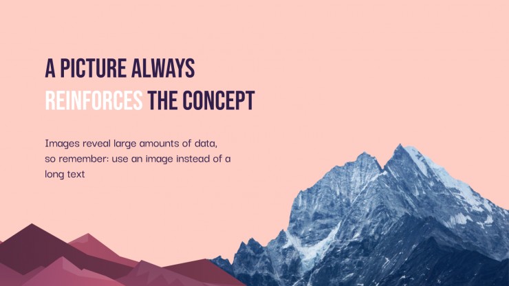 Mountain Backgrounds presentation template