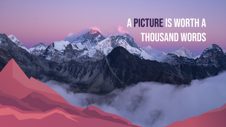 Mountain Backgrounds presentation template
