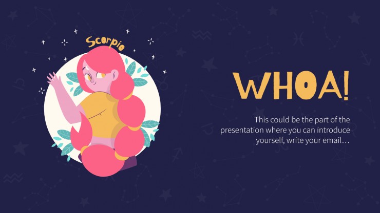 Zodiac Signs presentation template